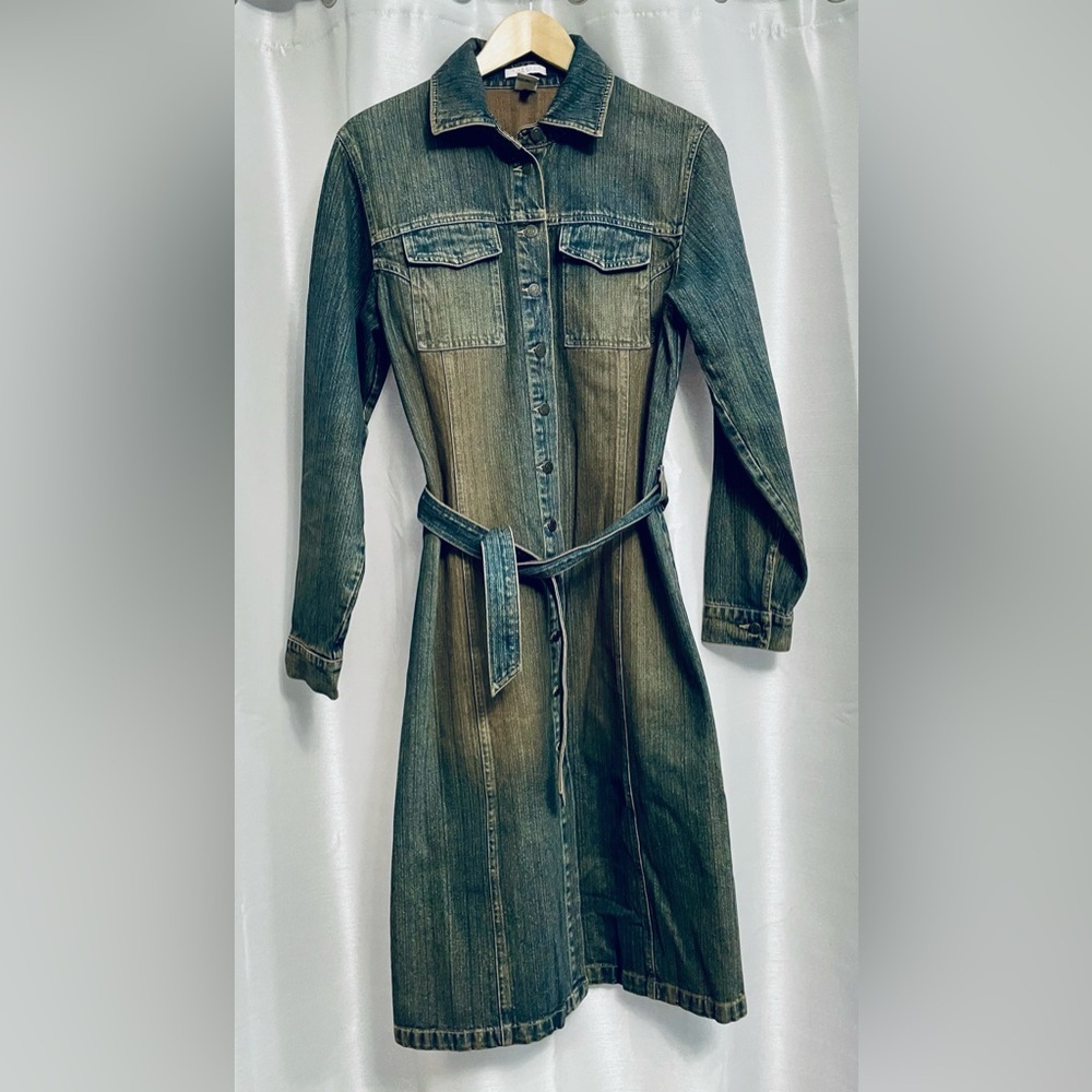 Buffalo David Bitton Denim Dress with Tie Belt